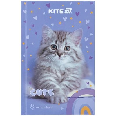 Книга записна А6, 80арк. кліт. тверда обкл. Rachael Hale R25-199 Kite