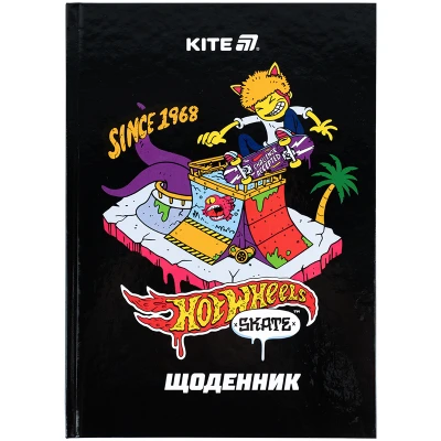 Щоденник шкільний, тверда обкл, Hot Wheels HW25-262-2 Kite
