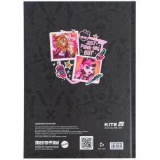 Щоденник шкільний, тверда обкл, Monster High MH25-262 Kite