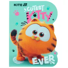 Блокнот вирубка, клей, 60арк., А6 Garfield GF25-223 Kite