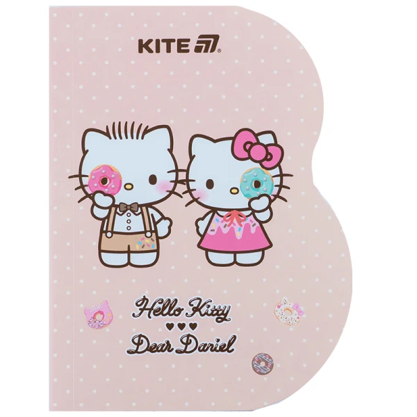 Блокнот вирубка, клей, 60арк., А6 Hello Kitty HK25-223-1 Kite