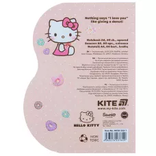 Блокнот вирубка, клей, 60арк., А6 Hello Kitty HK25-223-1 Kite