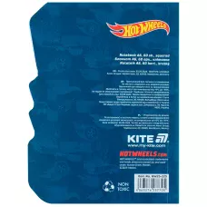 Блокнот вирубка, клей, 60арк., А6 Hot Wheels HW25-223 Kite