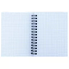 Блокнот вирубка, спіраль, на резинку, А6, 80арк., кліт, Kuromi HK25-229-2 Kite