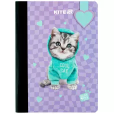 Блокнот з магнітною закладкою, А5, 60 арк., кліт., Studio Pets SP25-192 Kite
