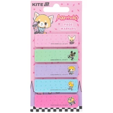Закладка паперова з малюнком, 5х15х50мм,100 шт, прям., Aggretsuko AR25-480 Kite