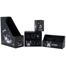 Органайзер настільний, 4 предмети, картон, Kuromi HK25-357 Kite