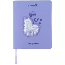 Щоденник шкільний, м'яка обкл. PU, My Little Pony LP25-283 Kite