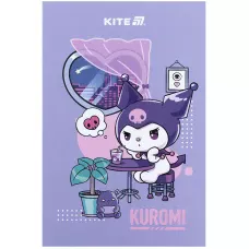 Блокнот термобіндер А5 64арк. нелінований, Kuromi HK25-193 Kite