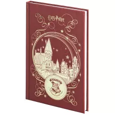 Книга записна А6, 80арк. кліт. тверда обкл. Harry Potter HP25-199 Kite