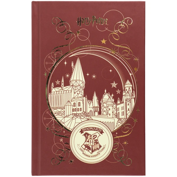 Книга записна А6, 80арк. кліт. тверда обкл. Harry Potter HP25-199 Kite