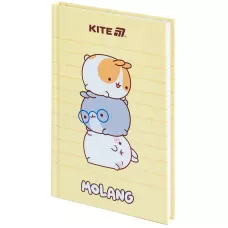 Книга записна А6, 80арк. кліт. тверда обкл. Molang ML25-199 Kite