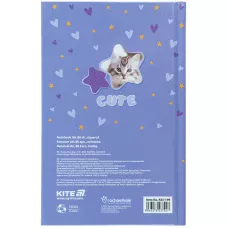 Книга записна А6, 80арк. кліт. тверда обкл. Rachael Hale R25-199 Kite