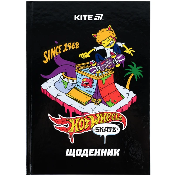 Щоденник шкільний, тверда обкл, Hot Wheels HW25-262-2 Kite