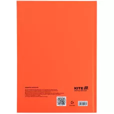Щоденник шкільний, тверда обкл, поморанчевий, K25-262-10 Kite