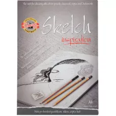 Альбом для скетчів, 20 арк., А4, 110 г/м2 (ескіз), Koh-i-noor