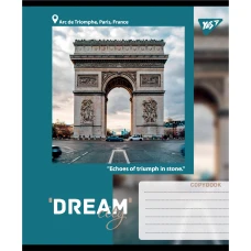 Зошит А5/96 арк лінія YES Dream City, 767708