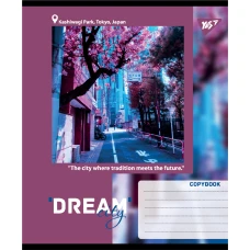 Зошит А5/96 арк лінія YES Dream City, 767708