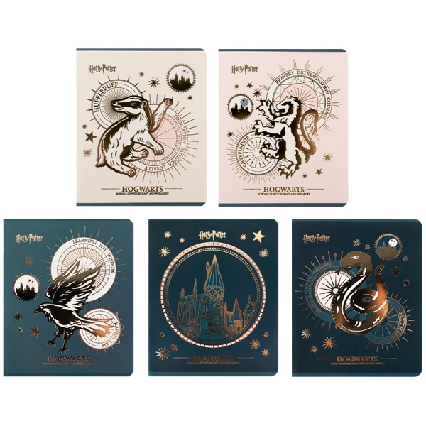 Зошит 48 арк., клітинка, фольга + УФ лак, Harry Potter HP25-259 Kite