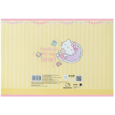 Зошит для малювання, 12 арк., скоба, софт тач + УФ лак, Hello Kitty HK25-241-1 Kite