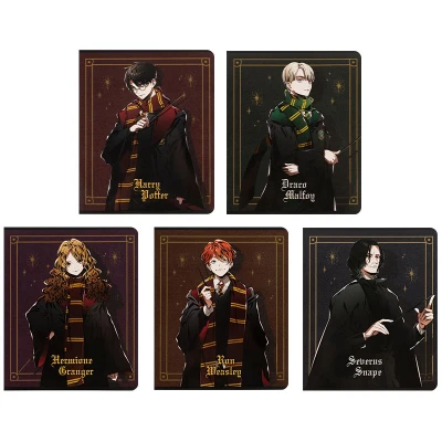 Зошит 24 арк., клітинка, гібр. лак + УФ лак, Harry Potter HP25-238 Kite