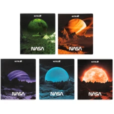 Зошит 24 арк., клітинка, гібр. лак + УФ лак, NASA NS25-238 Kite