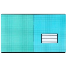 Зошит 48 арк., клітинка, УФ лак об'ємний + софт тач, One color K25-259-2 Kite