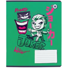 Зошит 12 арк., клітинка, софт тач + УФ лак, DC Comics DC25-232 Kite