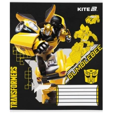 Зошит 12 арк., коса, гібр. лак + УФ лак, Transformers TF25-235 Kite