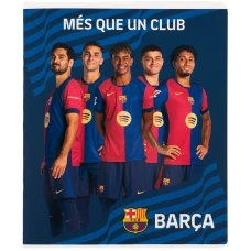 Зошит 24 арк., клітинка, софт тач + УФ лак, FC Barcelona BC25-238 Kite