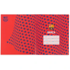 Зошит 24 арк., клітинка, софт тач + УФ лак, FC Barcelona BC25-238 Kite