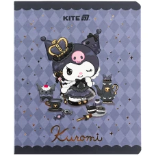 Зошит 24 арк., лінія, фольга + УФ лак, Kuromi HK25-239 Kite