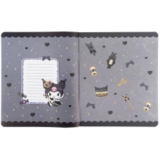 Зошит 24 арк., лінія, фольга + УФ лак, Kuromi HK25-239 Kite