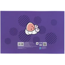 Зошит для малювання, 12 арк., скоба, софт тач + УФ лак, My Little Pony LP25-241 Kite