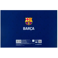 Зошит для малювання, 24 арк., скоба, софт тач + УФ лак, FC Barcelona BC25-242 Kite