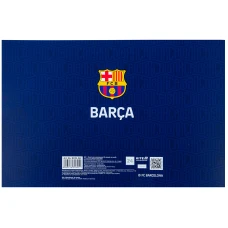 Зошит для малювання, 24 арк., скоба, софт тач + УФ лак, FC Barcelona BC25-242 Kite