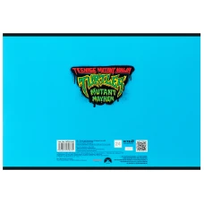 Зошит для малювання, 24 арк., скоба, софт тач + УФ лак, Ninja Turtles NT25-242 Kite