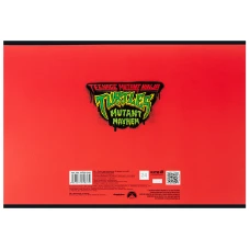 Зошит для малювання, 24 арк., скоба, софт тач + УФ лак, Ninja Turtles NT25-242 Kite