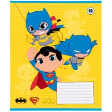 Зошит 12 арк., коса, софт тач + УФ лак, DC Comics DC25-235 Kite