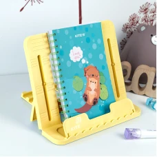 Підставка для книг, пластикова, жовта, K25-330-5 Kite