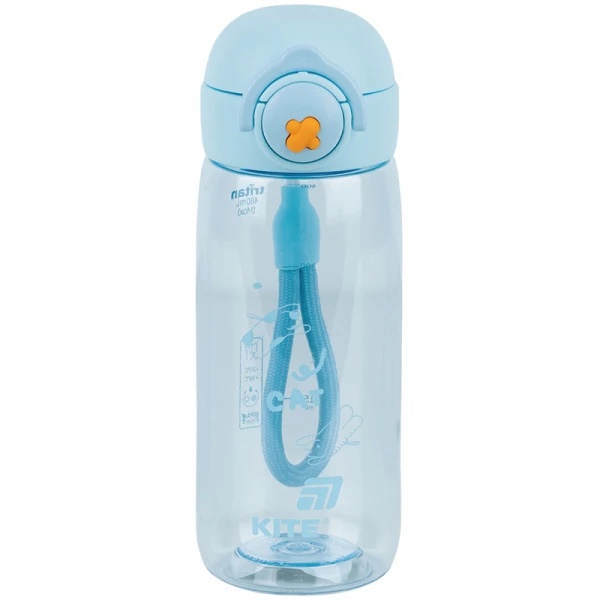 Пляшечка для води, 480 мл, блакитна, K25-1236-2 Kite