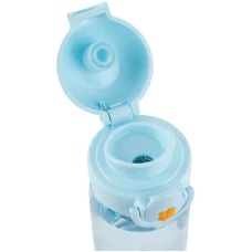 Пляшечка для води, 480 мл, блакитна, K25-1236-2 Kite