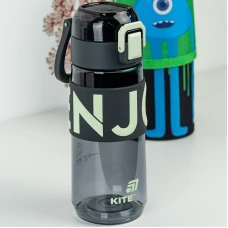 Пляшечка для води, 550 мл, сіра, K25-1232-1 Kite