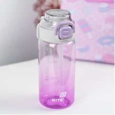 Пляшечка для води, 600 мл, фіолетова, K25-1212-3 Kite