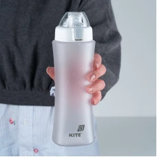 Пляшечка для води, 660 мл, біла, K25-1216-1 Kite
