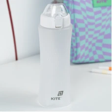 Пляшечка для води, 660 мл, біла, K25-1216-1 Kite