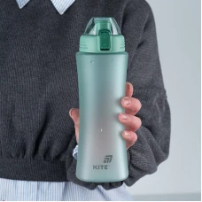 Пляшечка для води, 660 мл, бірюзова, K25-1216-2 Kite