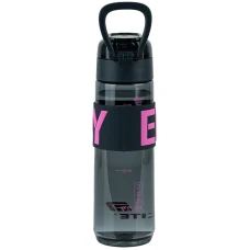 Пляшечка для води, 680 мл, чорно-рожева, K25-1233-3 Kite