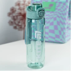 Пляшечка для води, 800 мл, бірюзова, K25-1211-2 Kite