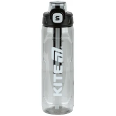 Пляшечка для води, 800 мл, чорна, K25-1211-1 Kite